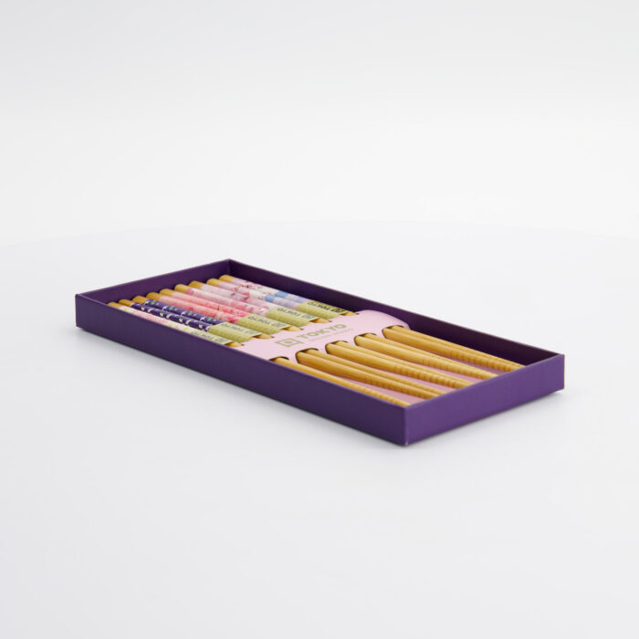 Tokyo Design Studio – Coffret Baguettes – 5 Paires – Pink Sakura – Image 5