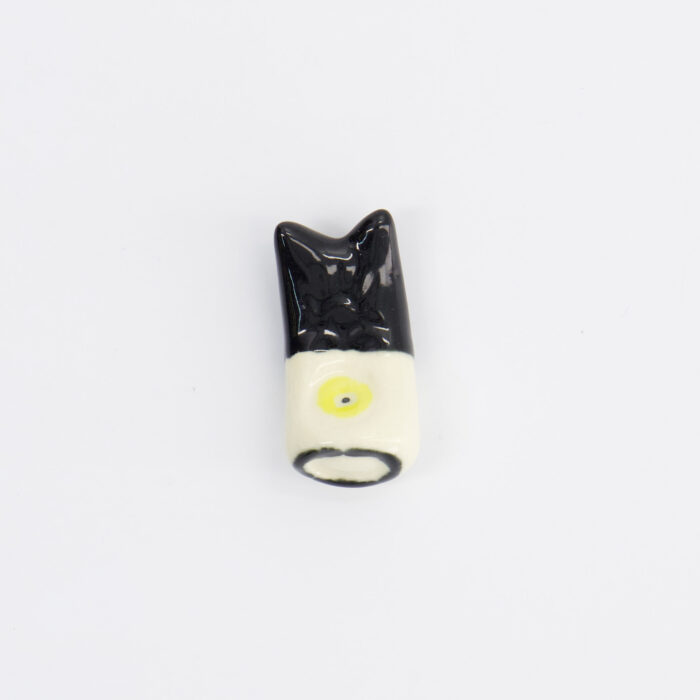 Tokyo Design Studio - Kawaii - Repose-baguettes - Koinobori Noir - 3,6x1,8x1,5cm – Image 3