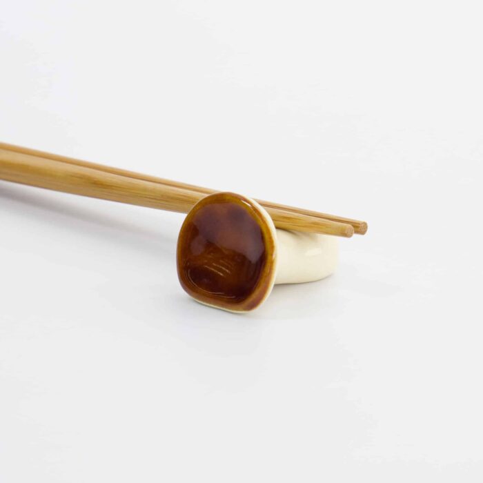 Tokyo Design Studio - Kawaii - Repose-baguettes - Champignon - 3.2x4.8x2.6cm – Image 4