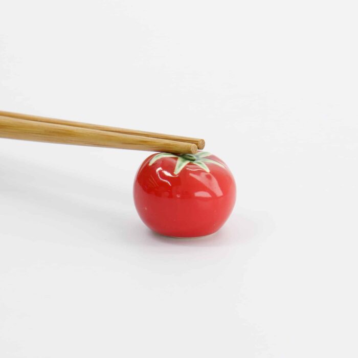 Tokyo Design Studio - Kawaii - Repose-Baguettes - Tomate - 3.1x2.2cm – Image 3