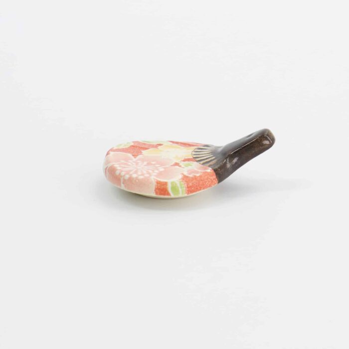 Tokyo Design Studio - Kawaii - Repose-baguettes - Éventail Rouge - 4x4.9x1.6cm – Image 4