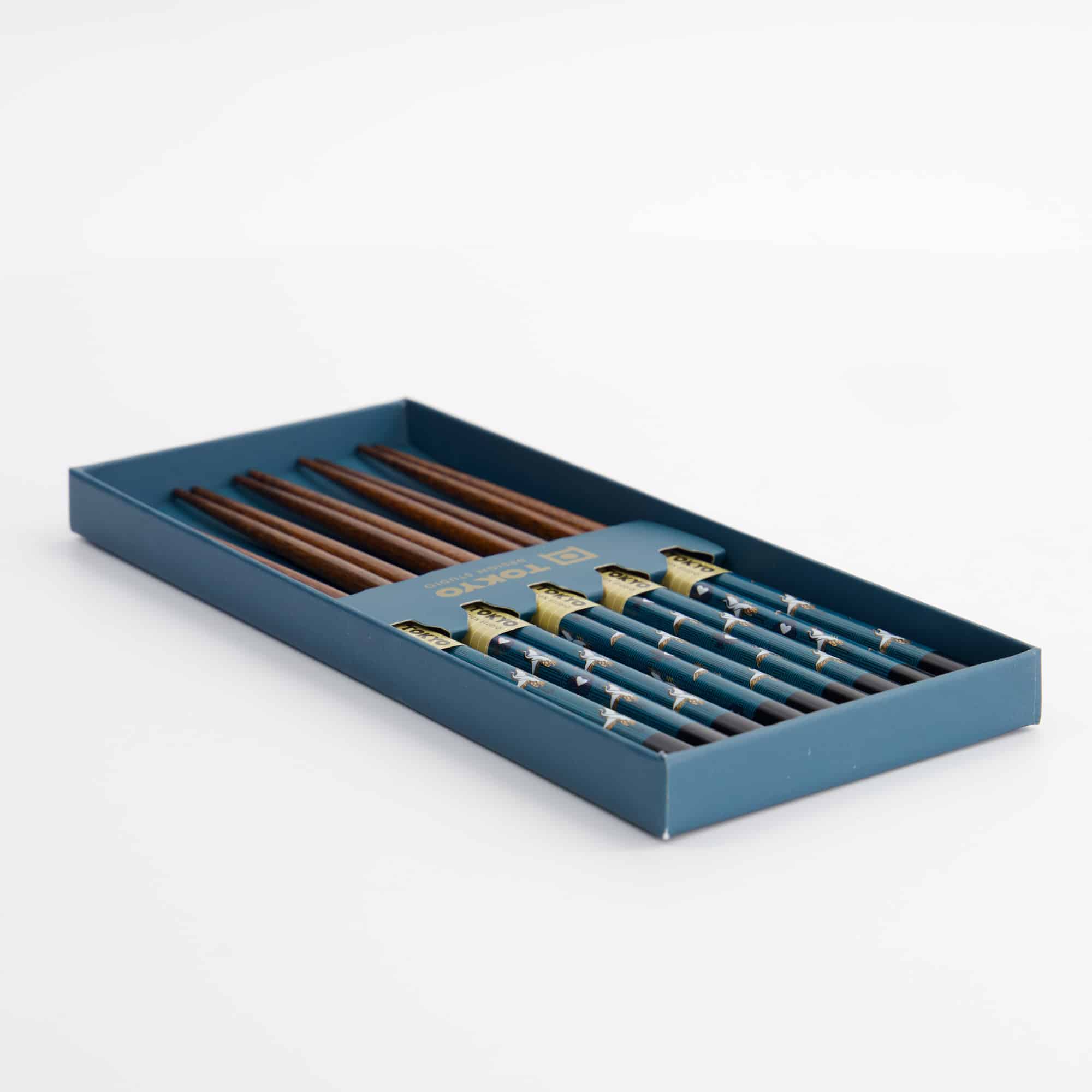 Tokyo Design Studio - Baguettes - Grue - Coffret 5 pièces – Image 4