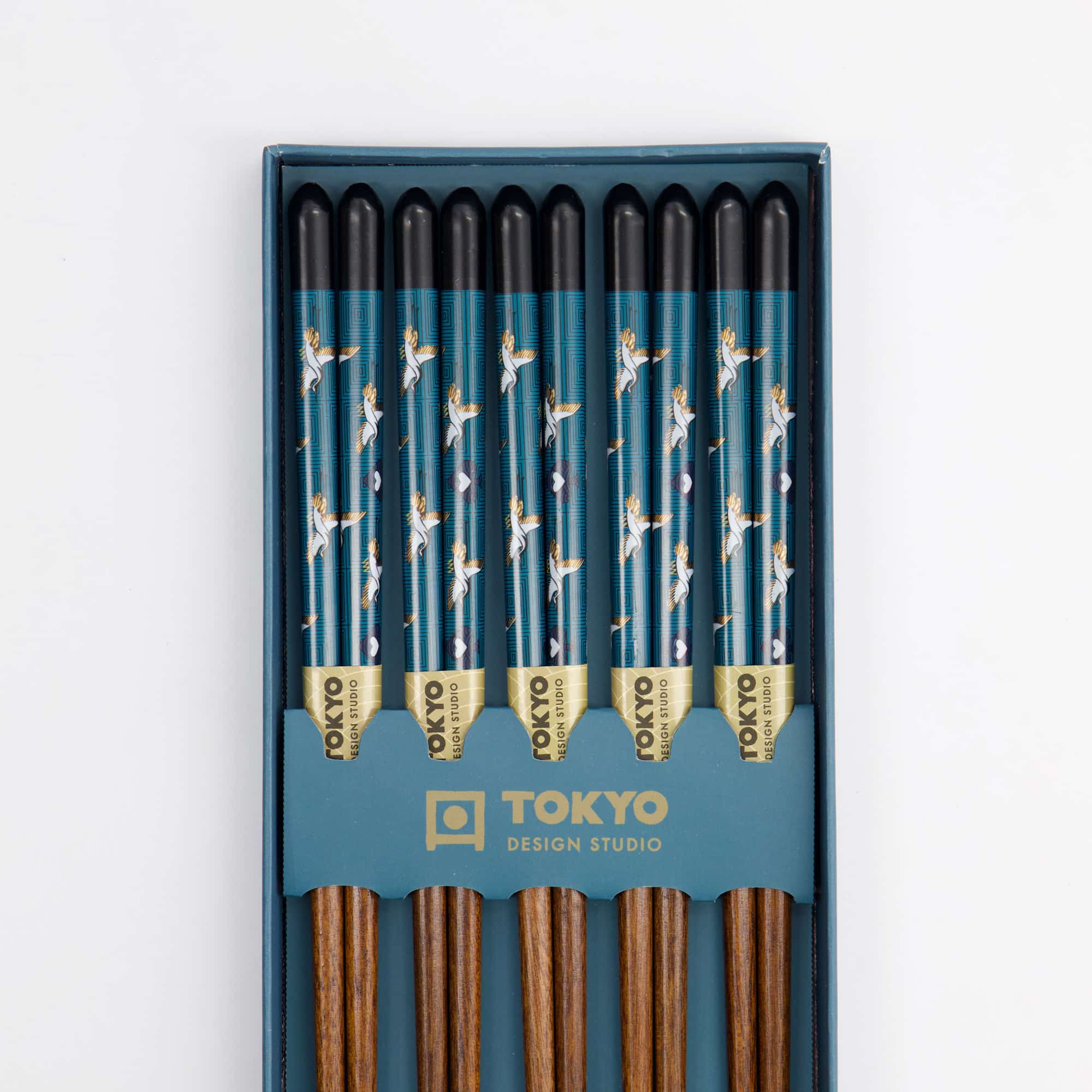 Tokyo Design Studio - Baguettes - Grue - Coffret 5 pièces – Image 5