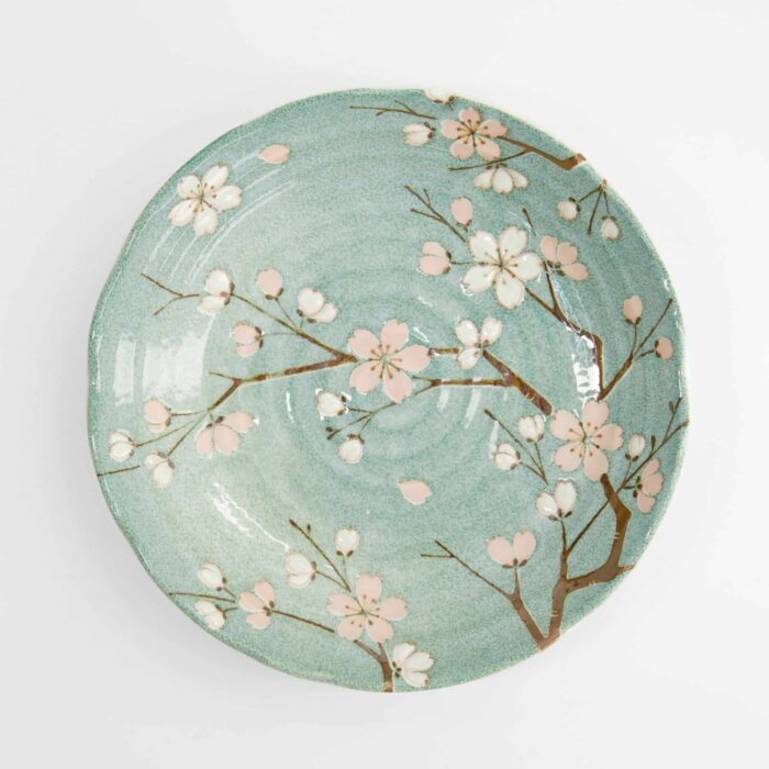 Tokyo Design Studio - Fujisakura - Assiette - Verte - 22x4cm – Image 2