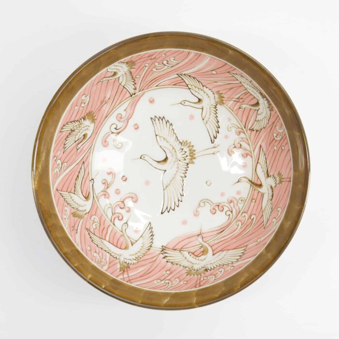 Tokyo Design Studio - Bol à Ramen Grue - Rose - 1000ml - 21x7.8cm – Image 4