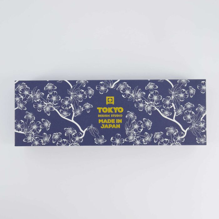 Tokyo Design Studio - Coffret Cadeau Tasses - 4 Pièces - Bleu/Blanc - 160ml - 6.5x7.5cm – Image 5