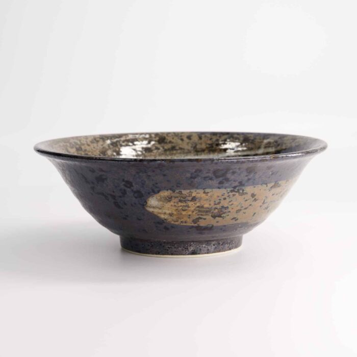 Tokyo Design Studio - Arahake - Bol - Noir/Marron - 21.7x7.8cm - 1100ml – Image 3