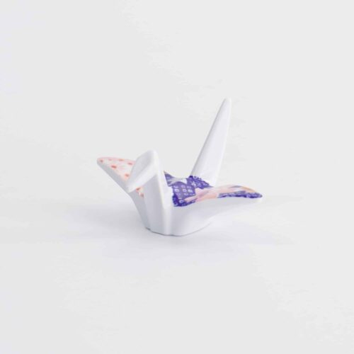 Tokyo Design Studio – Chopstickhouder - Kraanvogel Blauw - 5,7x5x3 cm