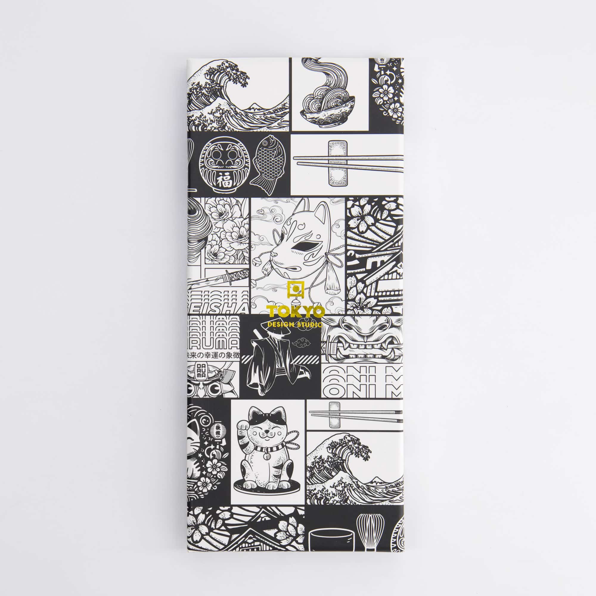 Tokyo Design Studio – Coffret de Baguettes – Ensemble de cinq – Tokyo Fan – Image 3