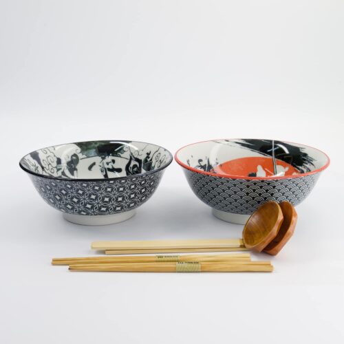 Tokyo Design Studio - Asakusa - 6-delige Ramen Giftset - 20.5x8cm - 1250ml