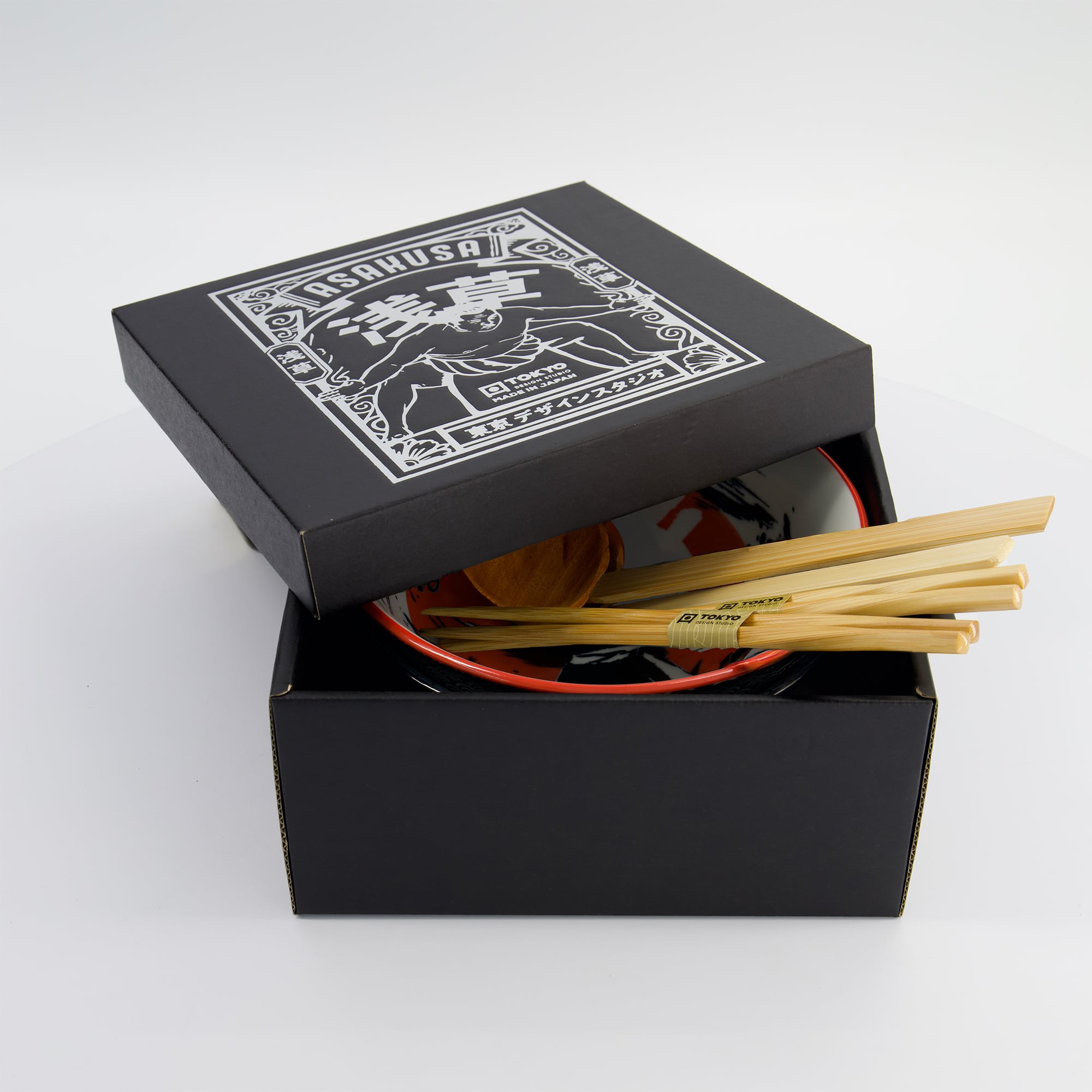 Tokyo Design Studio - Asakusa - Coffret Cadeau Ramen 6 pièces - 20.5x8cm - 1250ml – Image 2