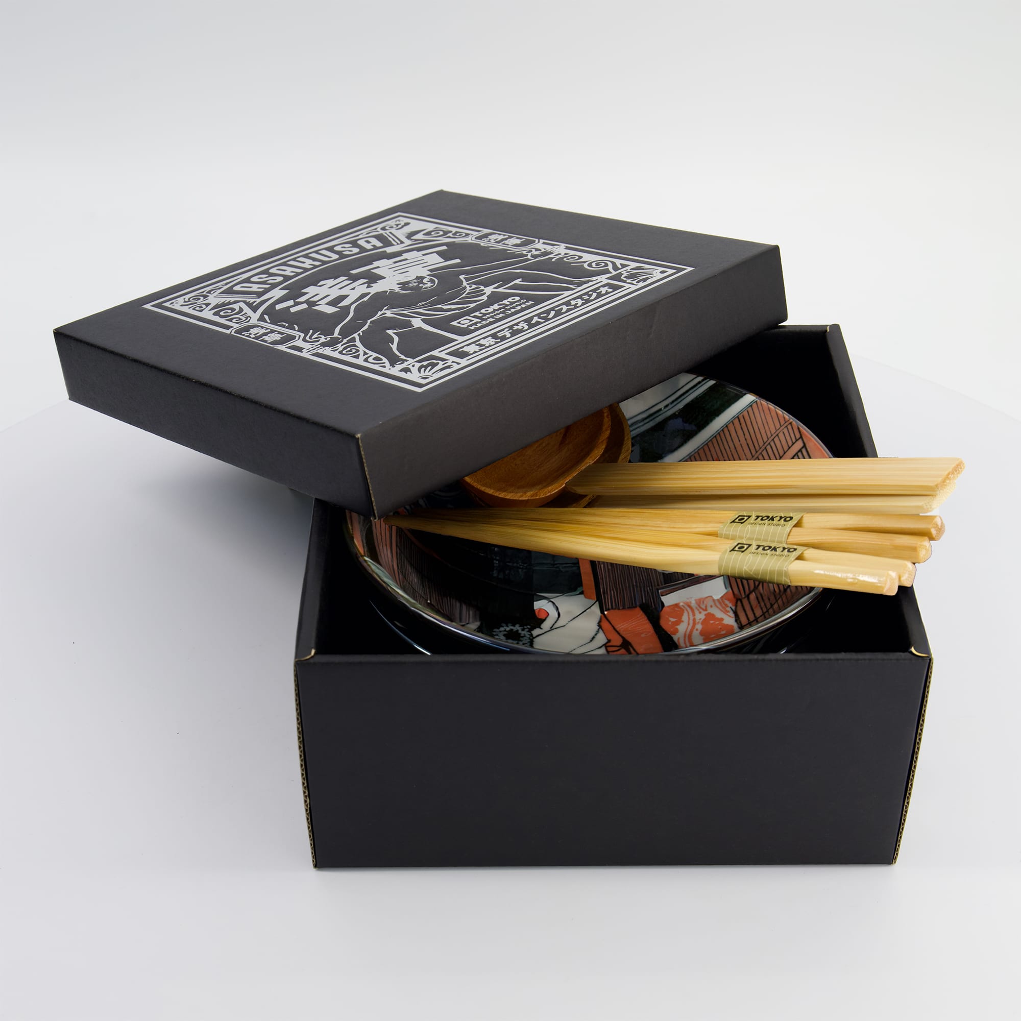Tokyo Design Studio - Asakusa - Coffret Ramen - 6 pièces - 20.5x8cm - 1250ml - Variante 3 – Image 3