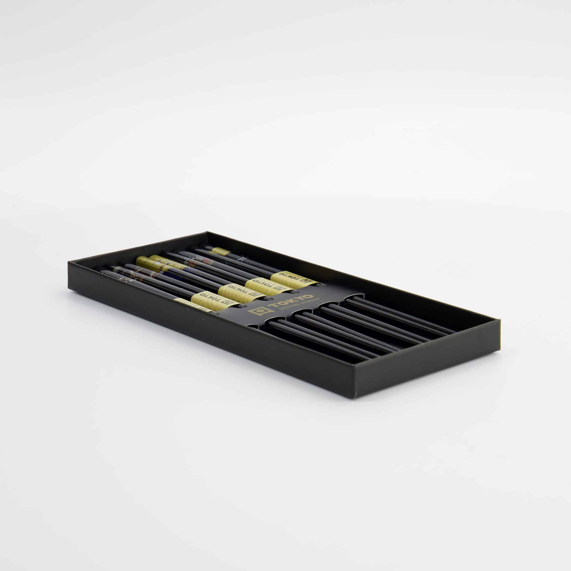 Tokyo Design Studio - Coffret de Baguettes - Grue - Cinq Pièces – Image 5