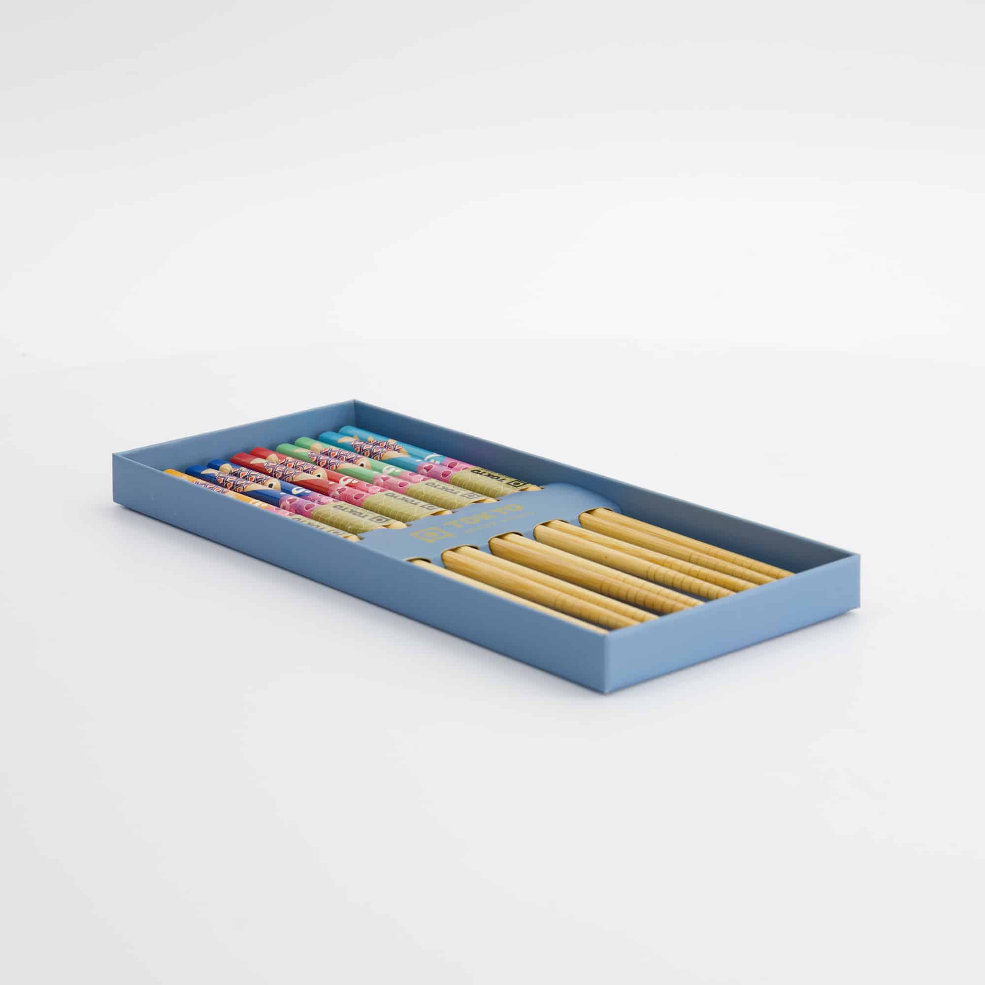 Tokyo Design Studio – Coffret de Baguettes Japonaises – Lot de cinq – Koinobori – Image 5