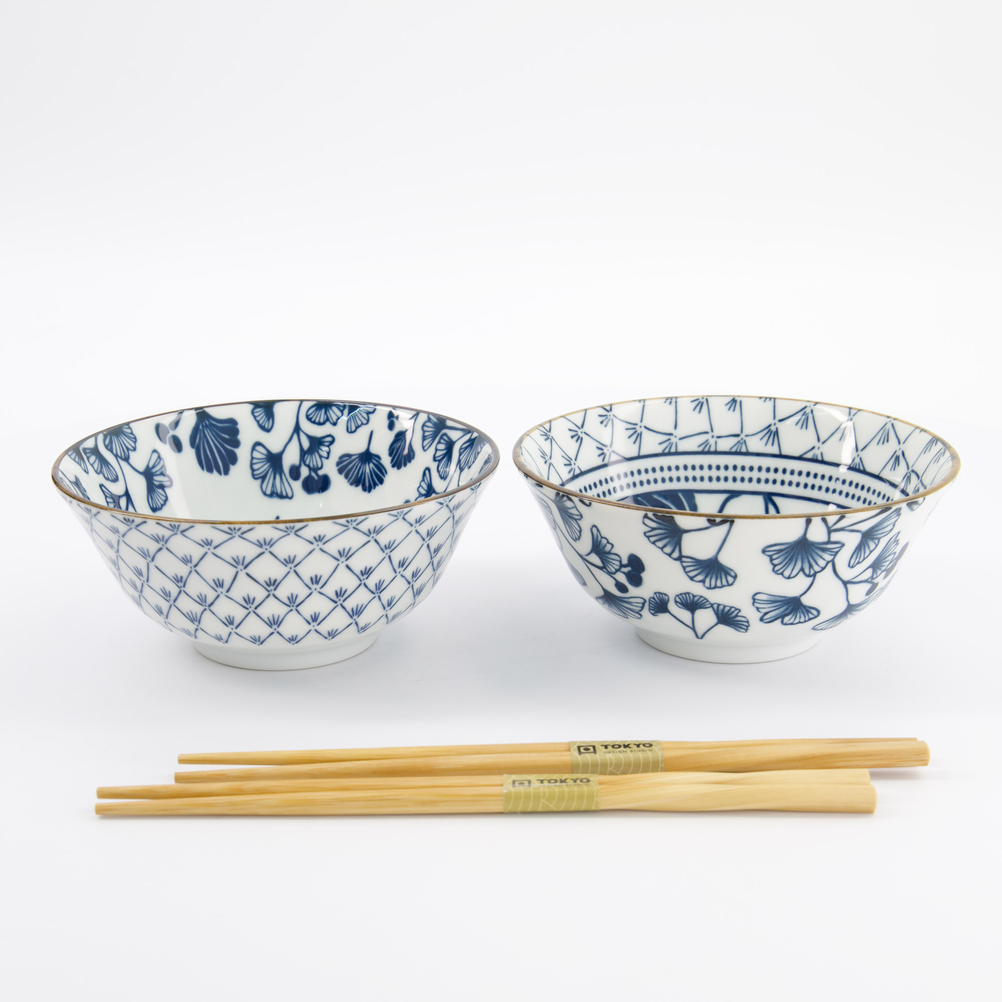 Tokyo Design Studio - Flora Japonica - Coffret Cadeau Tayo 2 pièces avec baguettes - 15,2x6,7 cm - Maple & Ivy – Image 4