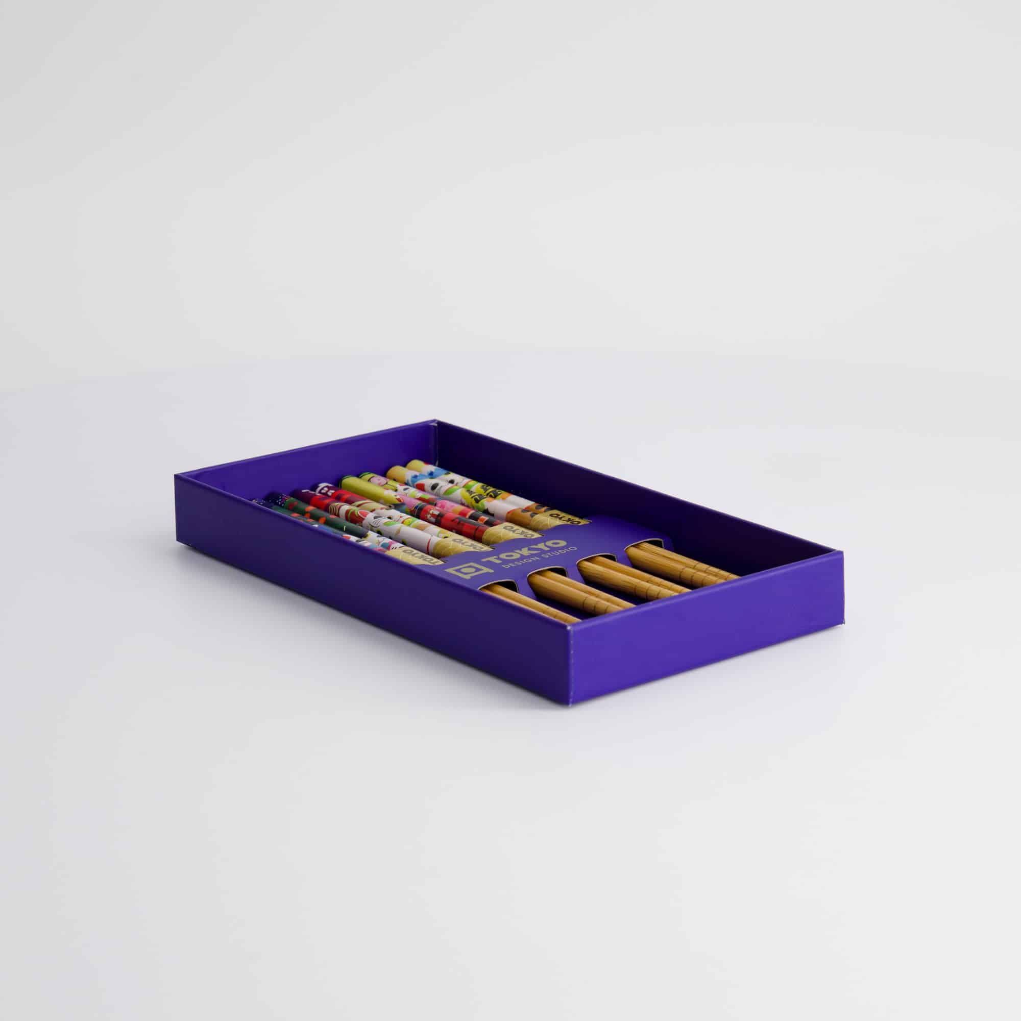 Tokyo Design Studio - Coffret Baguettes Enfant/5 - Lucky Cats & Koinobori – Image 5
