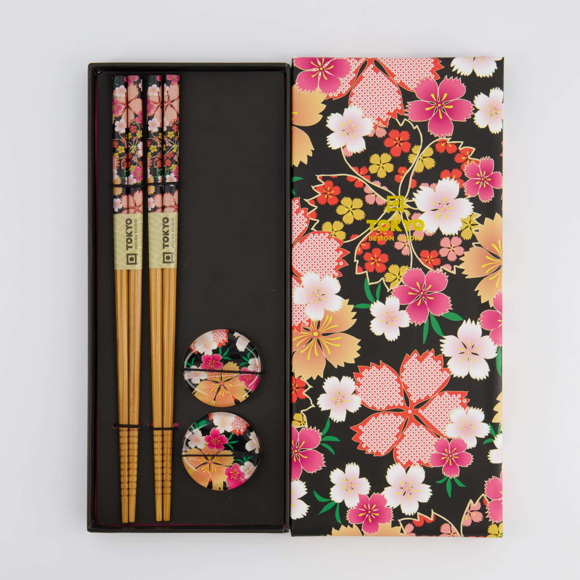 Tokyo Design Studio - Coffret de Baguettes - Fleurs - quatre pièces – Image 4