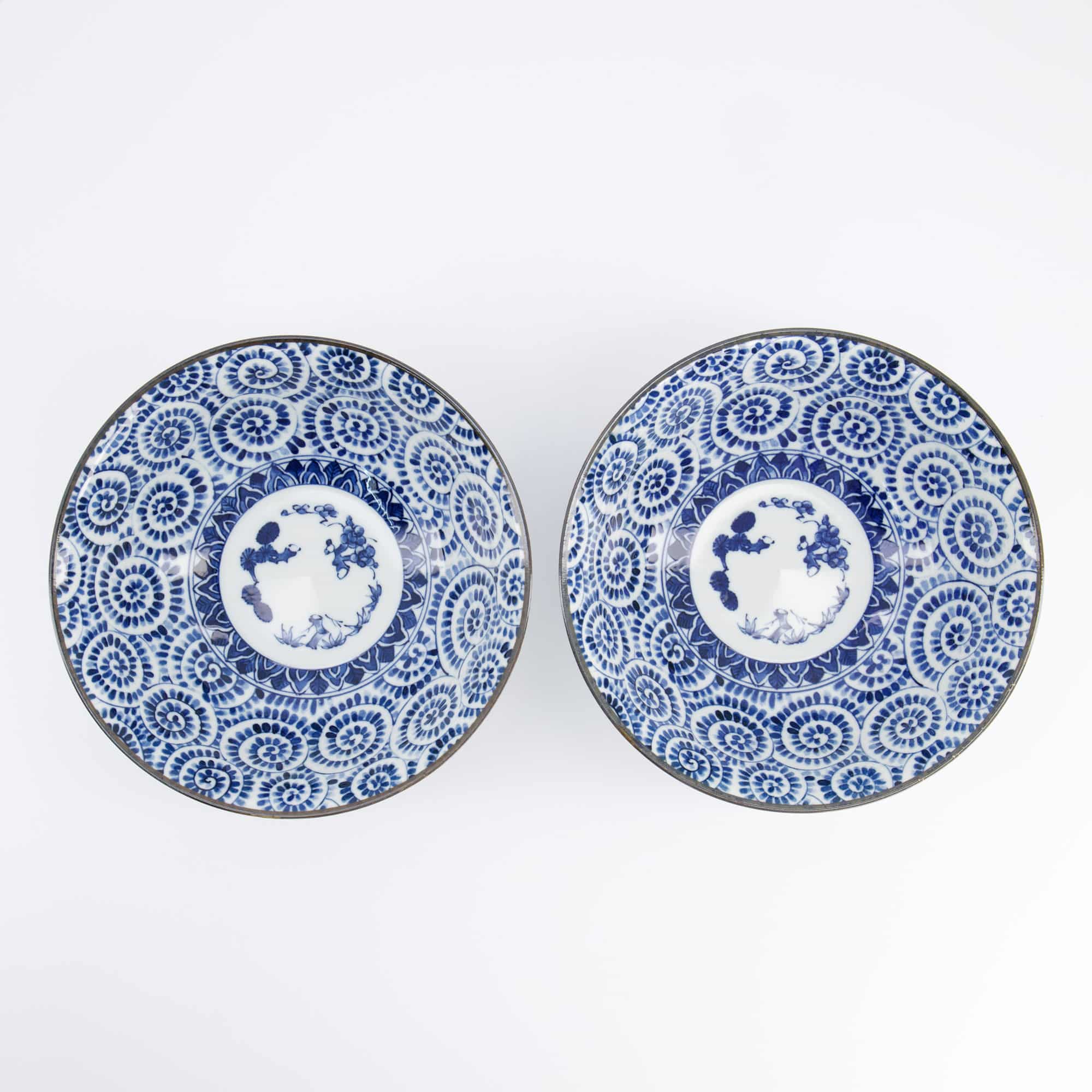 Tokyo Design Studio – Set de Bols à Ramen – Bleu – Bols à Nouilles – Avec Boîte Cadeau – 19x7,5cm – 1100ml – Image 3