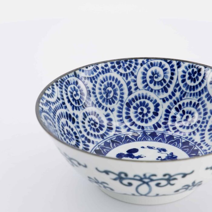 Tokyo Design Studio – Set de Bols à Ramen – Bleu – Bols à Nouilles – Avec Boîte Cadeau – 19x7,5cm – 1100ml – Image 5
