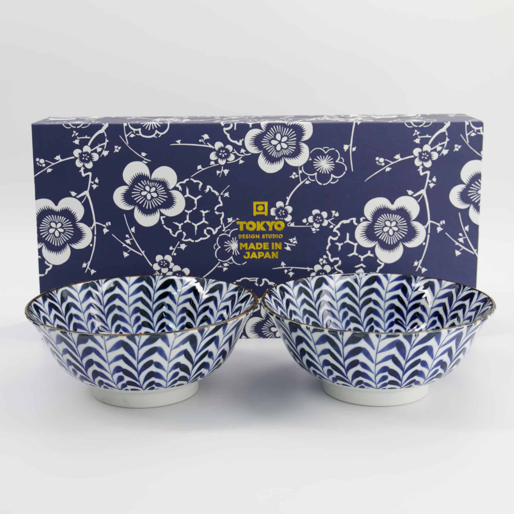 Tokyo Design Studio – Set de Bols à Ramen – Shidare – Bols à Nouilles – Avec Boîte Cadeau – 19x7,5cm – 1100ml – Image 3