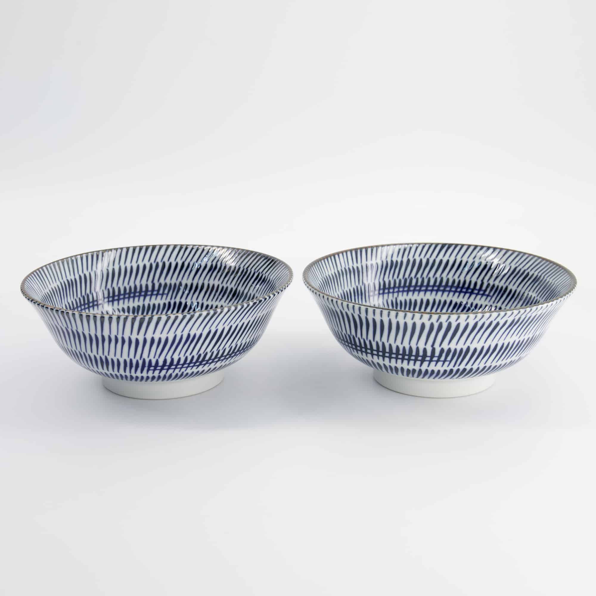 Tokyo Design Studio – Set de Bols à Ramen – Kanna – Bols à Nouilles – Avec Boîte Cadeau – 19x7,5cm – 1100ml – Image 3