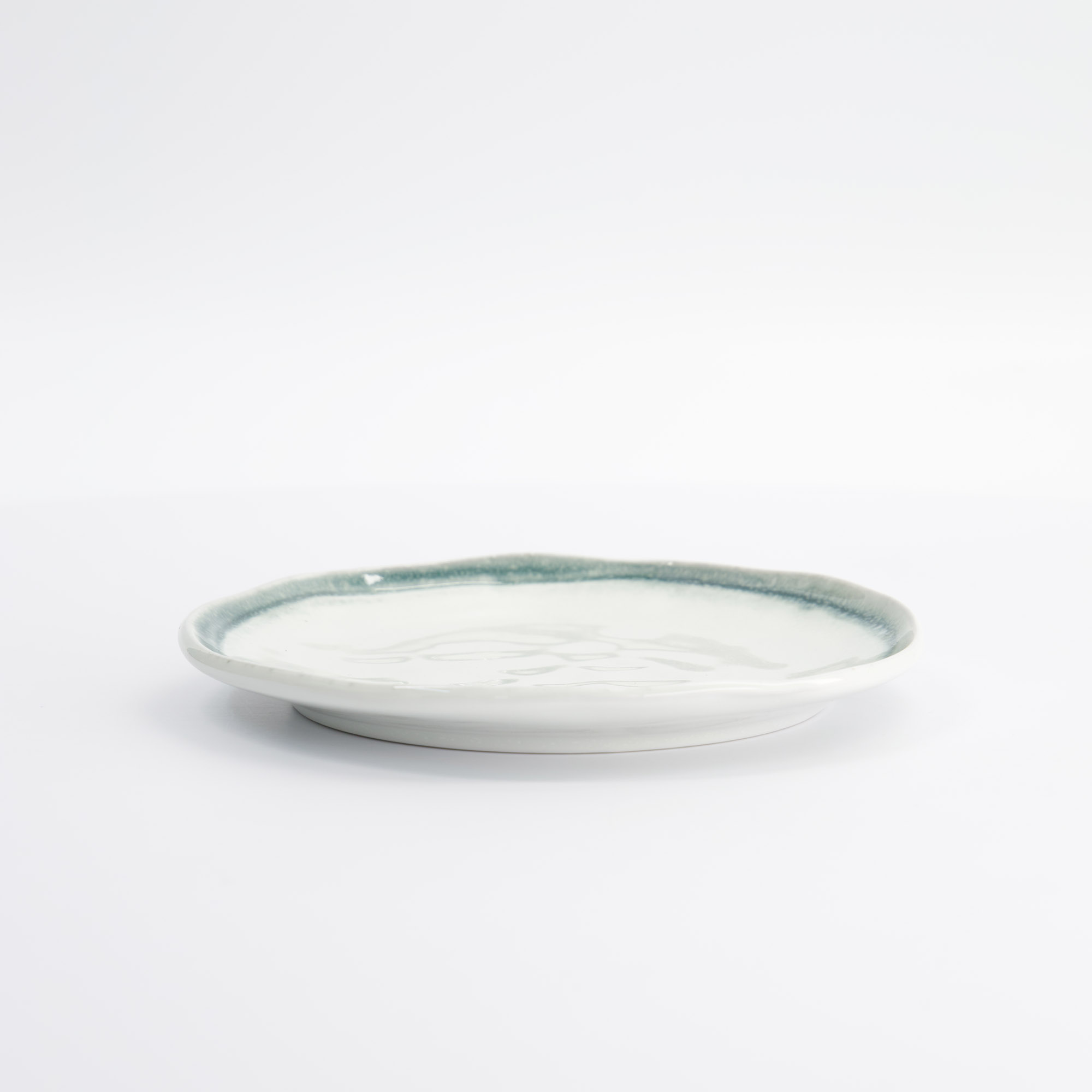 Tokyo Design Studio – Garden Collection – Assiette Ronde – 17.5x1.5cm – Bord Vert – Image 3