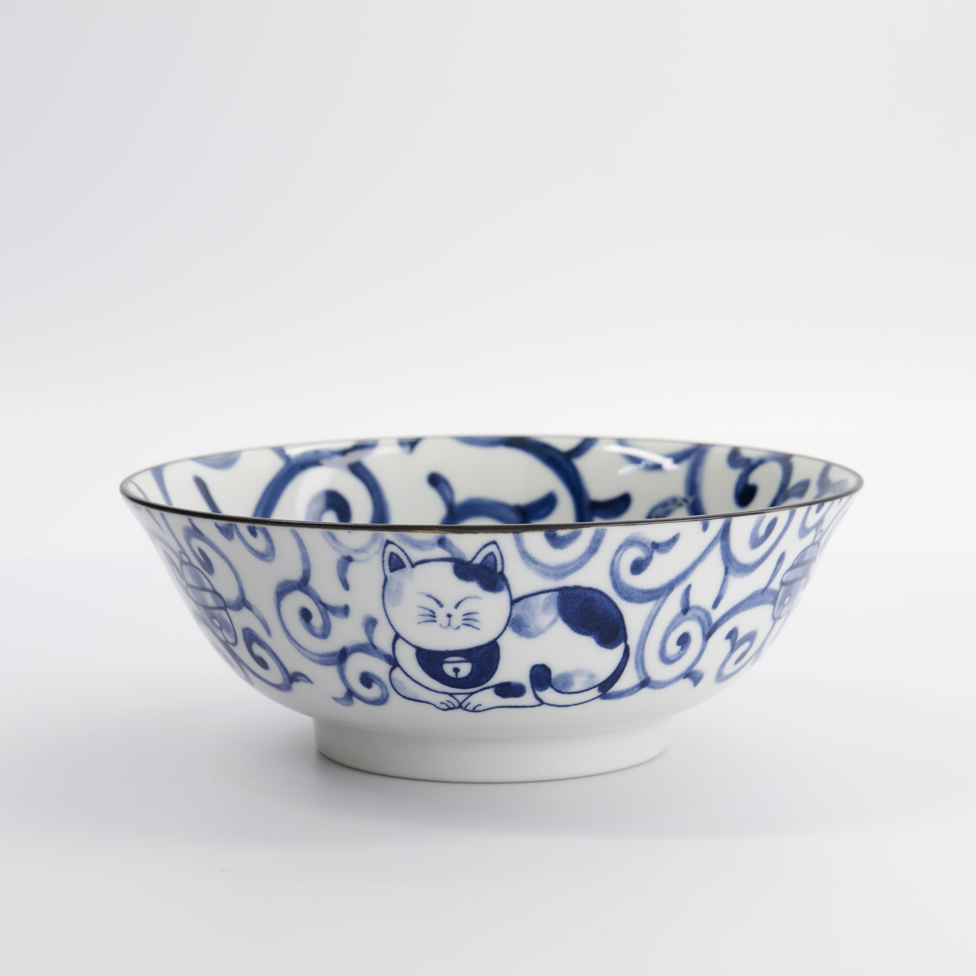 Tokyo Design Studio - Kawaii - Bol à Ramen - Chat Neko - 19,7x7,5cm - 1000ml - Variante 2 – Image 2