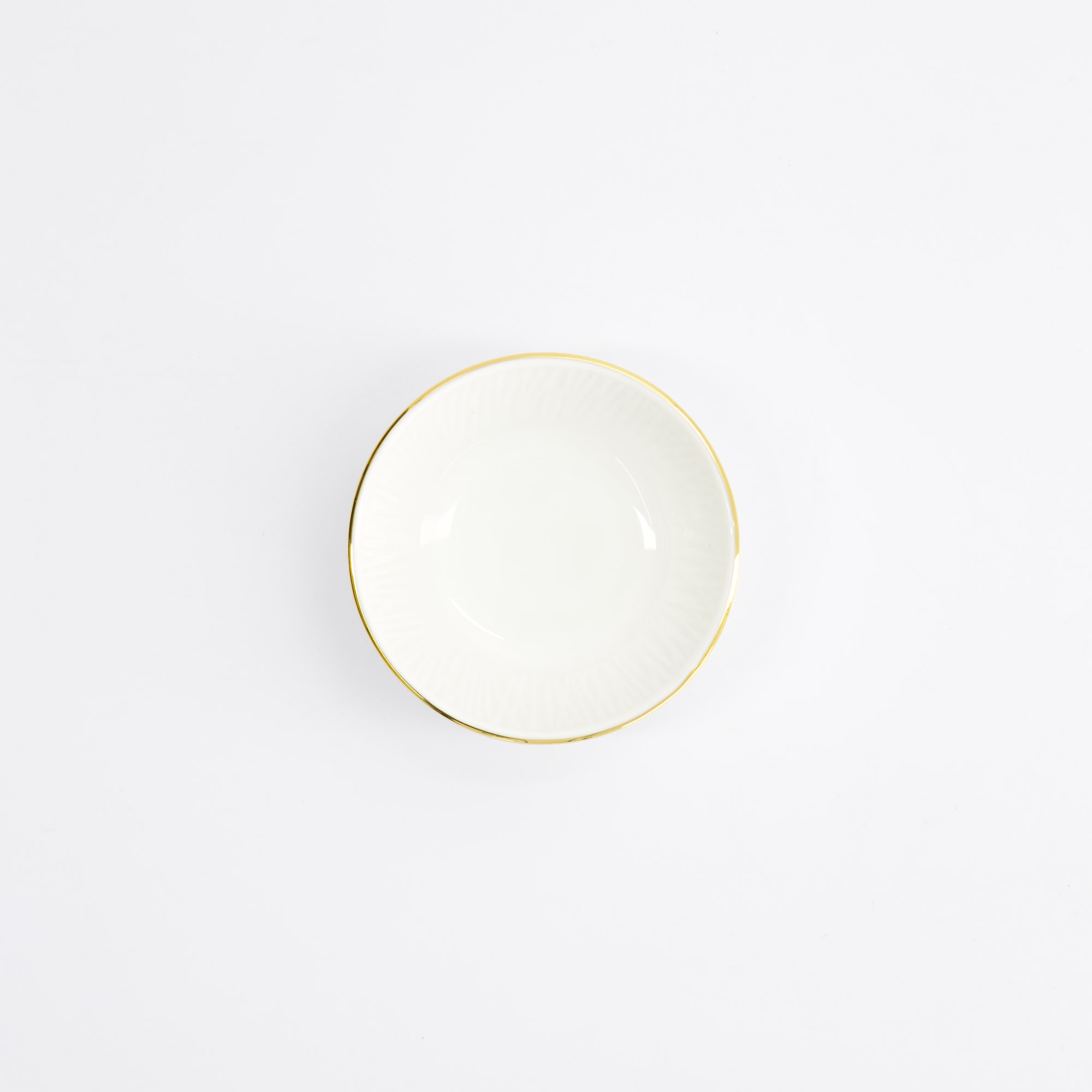 Assiette à Sauce Nippon White Gold Lignes – 7 cm – Image 4