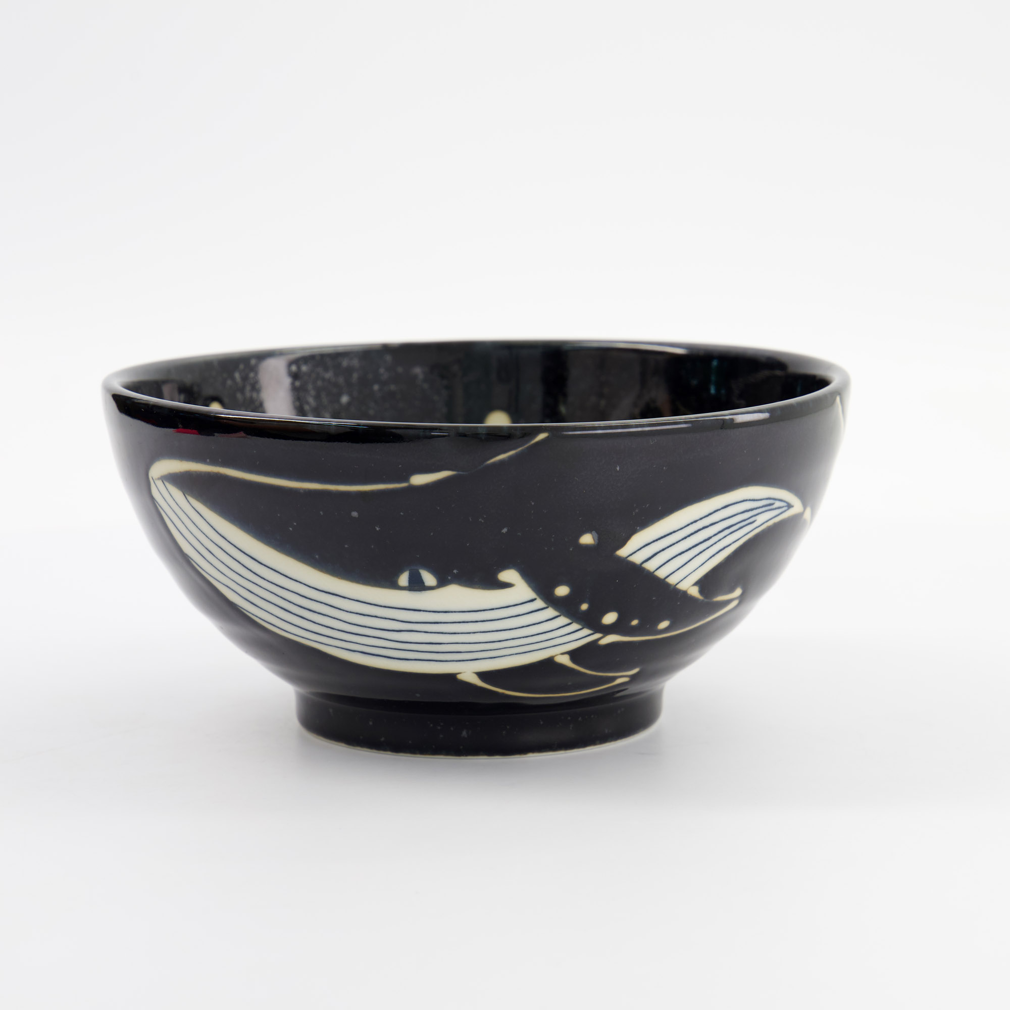 Tokyo Design Studio - Kawaii - Bol à Ramen - Baleine Noire - 18,7x8,8cm - 1250ml – Image 3