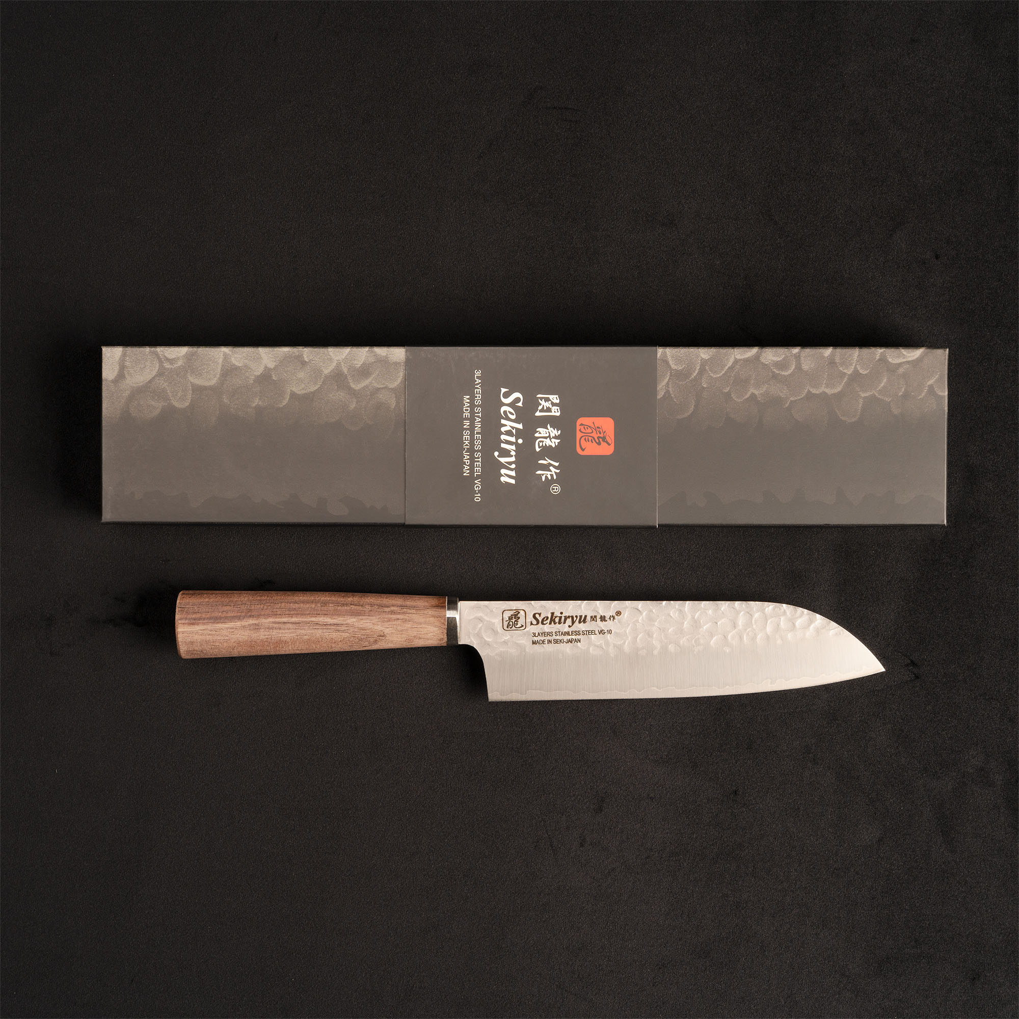 Tokyo Design Studio - Couteau Santoku en Acier Inoxydable - 16.5cm – Image 3