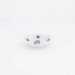 Tokyo Design Studio - Kawaii - Hananeko - Cat - Sauce - Dish – 9.8 x 2.5 cm – Blue