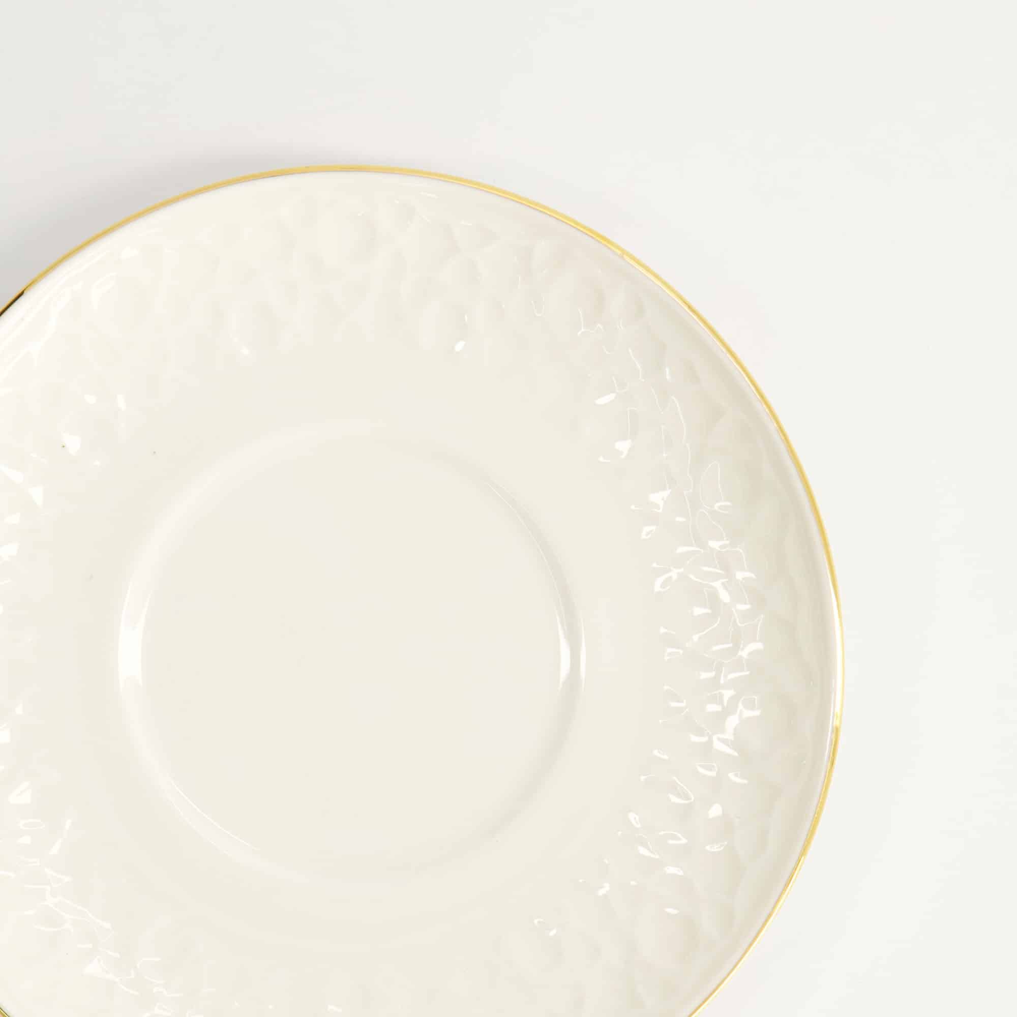 Tokyo Design Studio - Soucoupe Nippon White Gold Rim pour Straight Cup Stripe - 12 cm – Image 2
