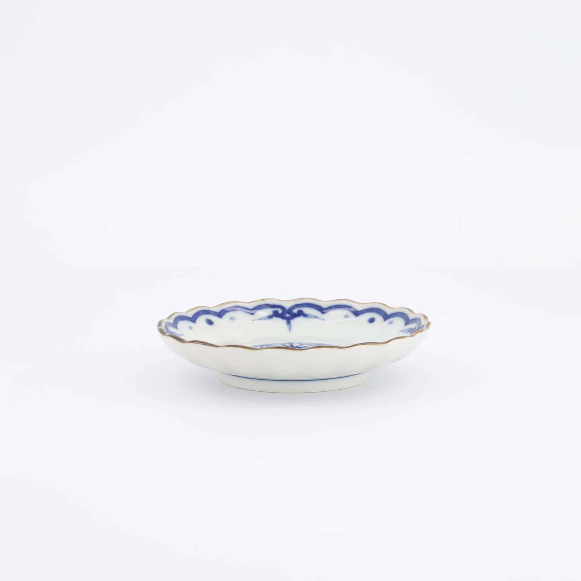 Tokyo Design Studio - Yamahida - Blue - Assiette - Kissho - Komon – 12.2 x 2.7 cm – Image 3