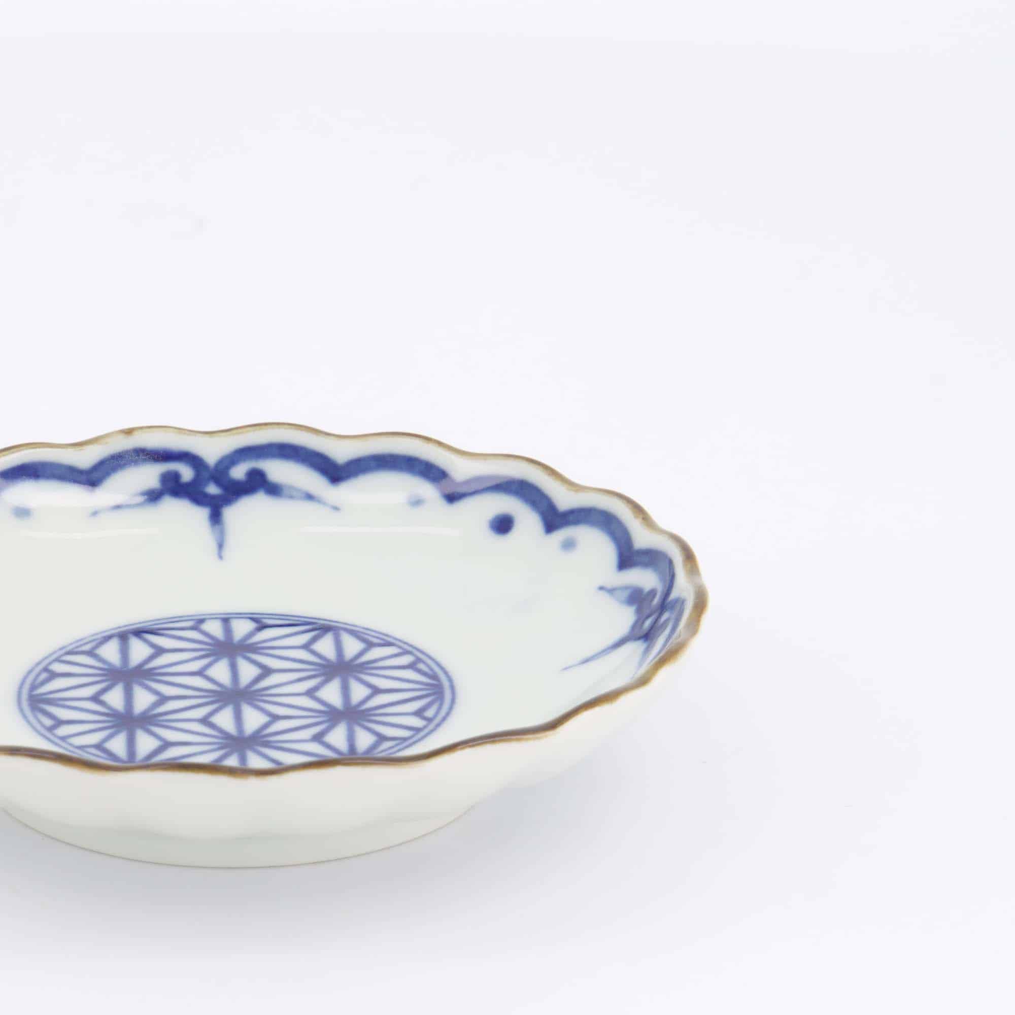 Tokyo Design Studio - Yamahida - Blue - Assiette - Kissho - Komon – 12.2 x 2.7 cm – Image 2