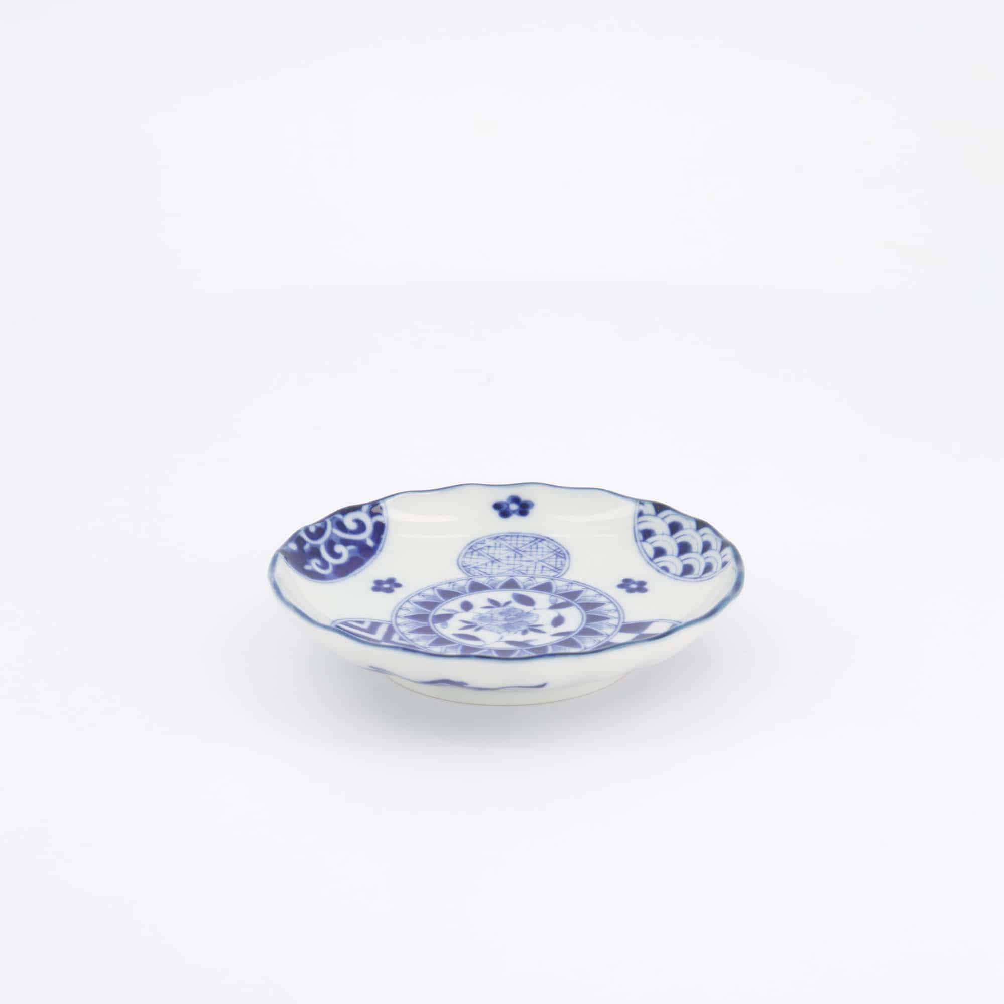 Tokyo Design Studio - Yamahida - Blue - Assiette - Ai - Marumon – 12.2 x 2.7 cm