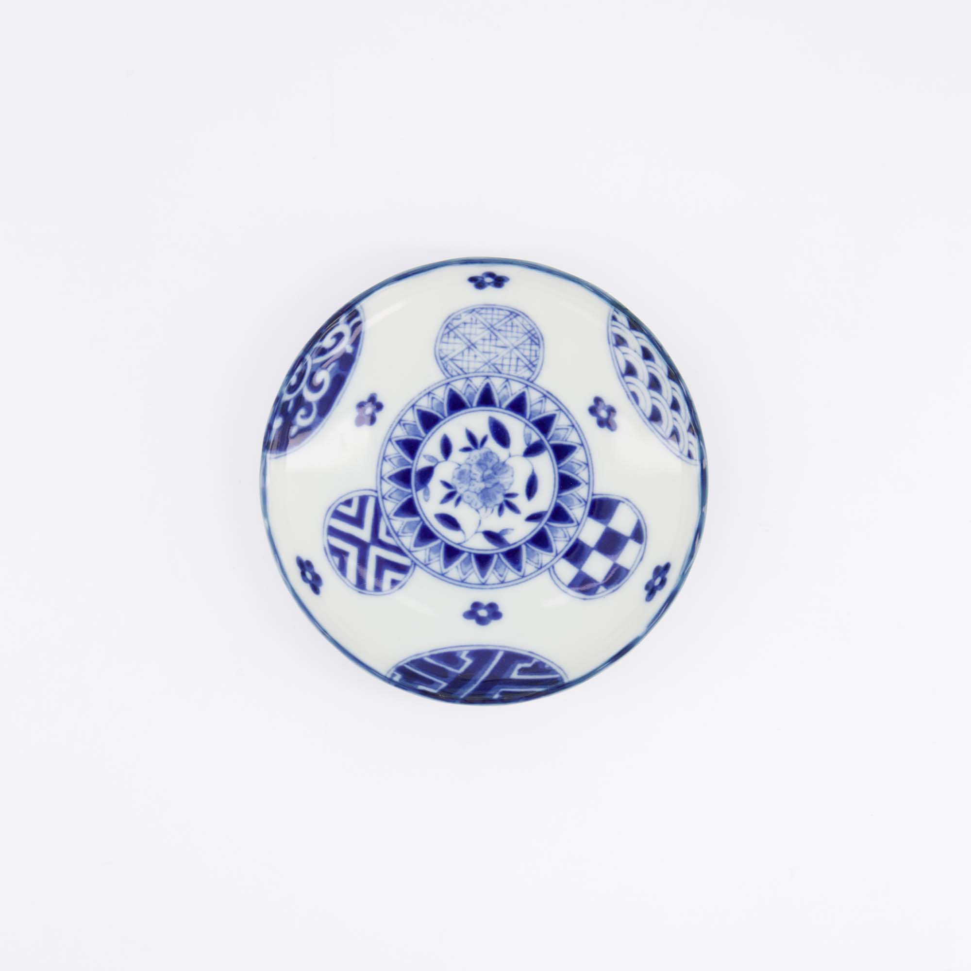 Tokyo Design Studio - Yamahida - Blue - Assiette - Ai - Marumon – 12.2 x 2.7 cm – Image 4