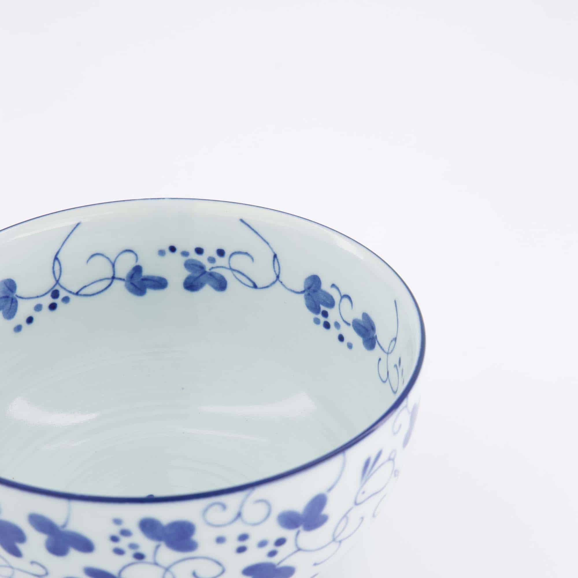Tokyo Design Studio - Yamahida - Blue - Bol - Okonomi - Some - Usagi – 16 x 8.4 cm – 1000 ml – Image 2