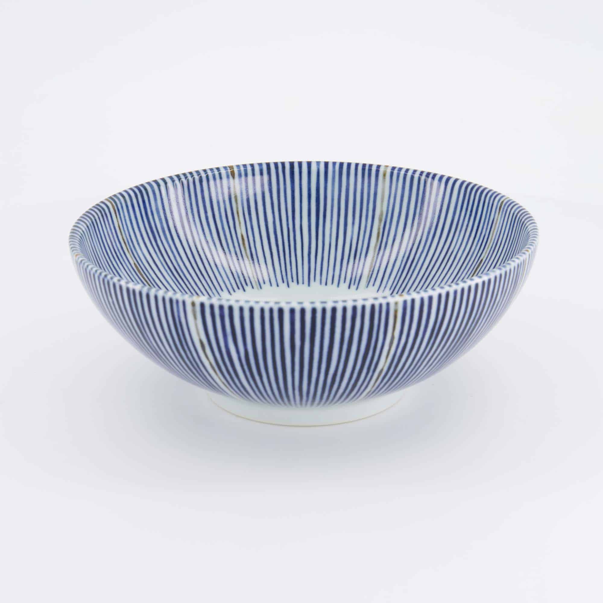 Tokyo Design Studio - Yamahida - Blue - Bol - à - Ramen - Some - Tokusa – 21.3 x 8.2 cm – 1450 ml
