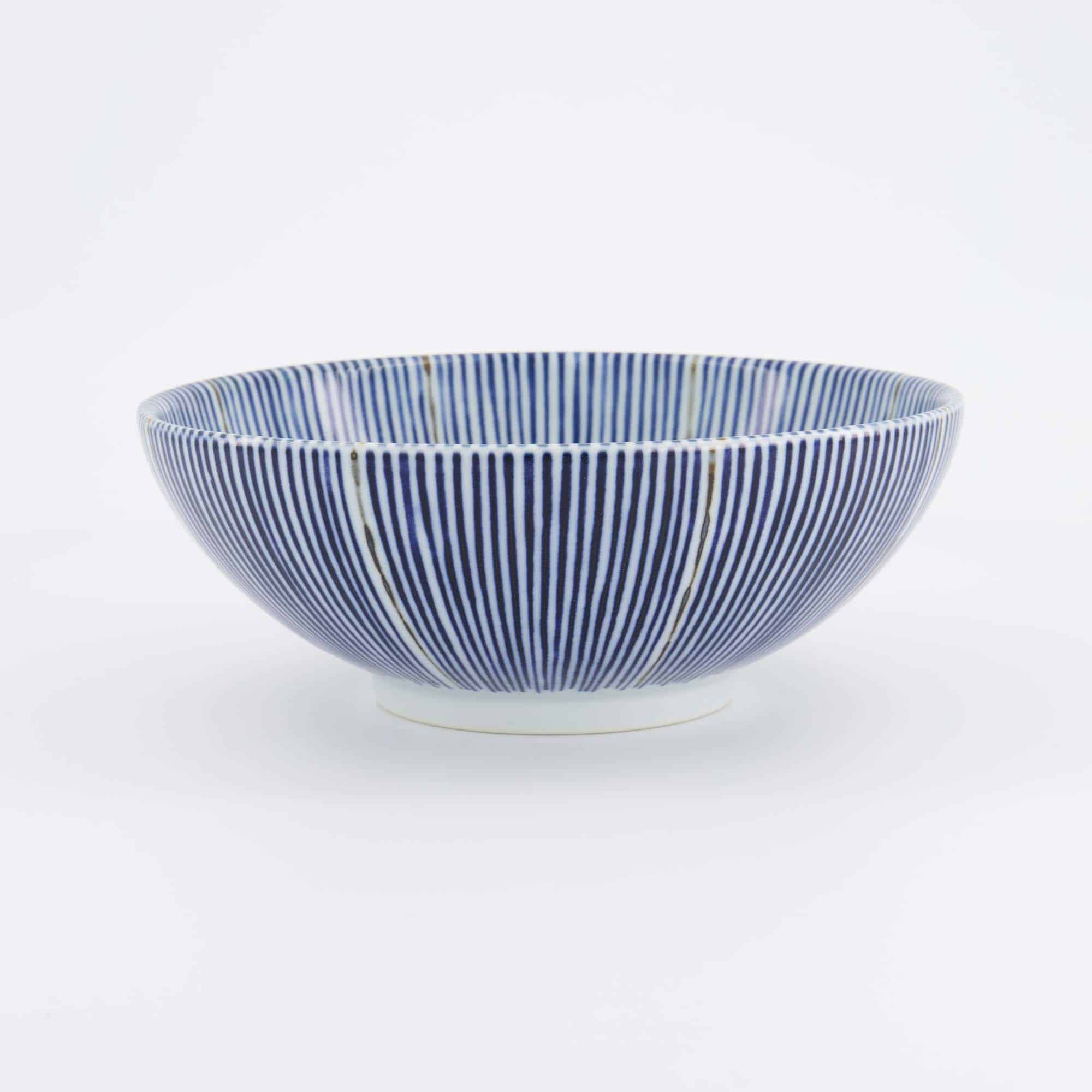 Tokyo Design Studio - Yamahida - Blue - Bol - à - Ramen - Some - Tokusa – 21.3 x 8.2 cm – 1450 ml – Image 3